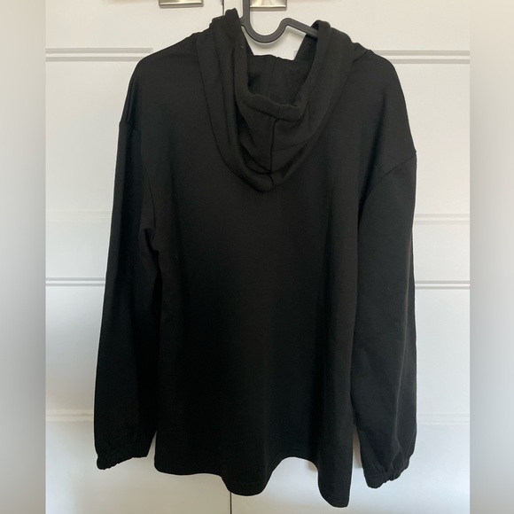 Black Oversized Hoodie - Picture 6 of 11